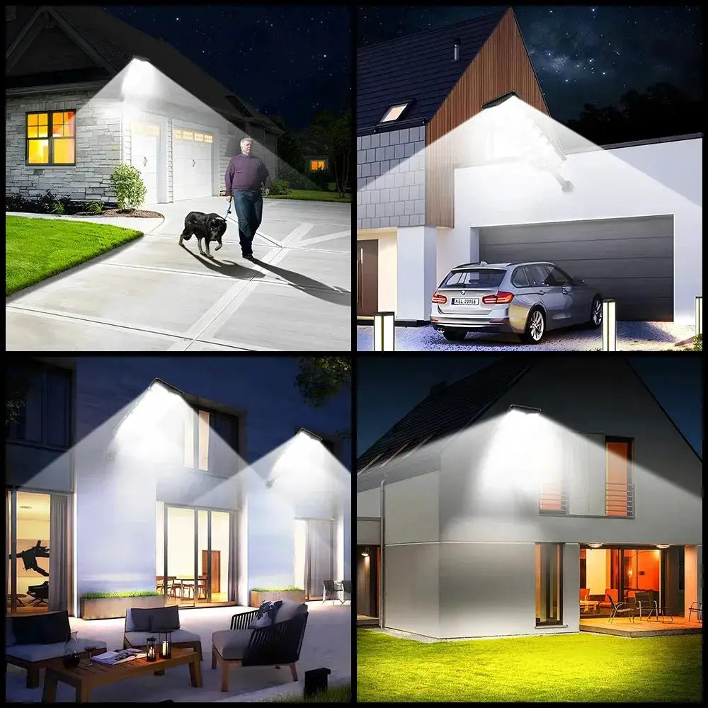 990000000LM Solar Lights 720 LED Ultra Bright External Solar Lamp 3 Modes Motion Sensor Solar Street Lamp Yard Garden Lantern from PriceLows™
