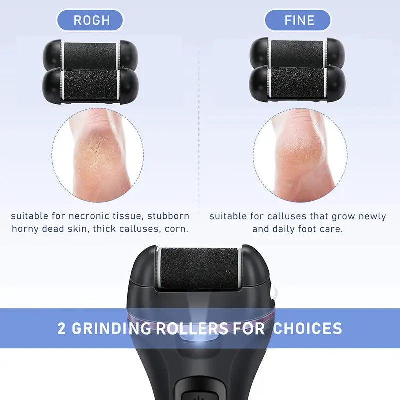 Electric Foot Sandpaper Dead Hard Skin Callus Remover Foot File for Heels Grinding Pedicure Tools Professional Foot Care Tool from PriceLows™