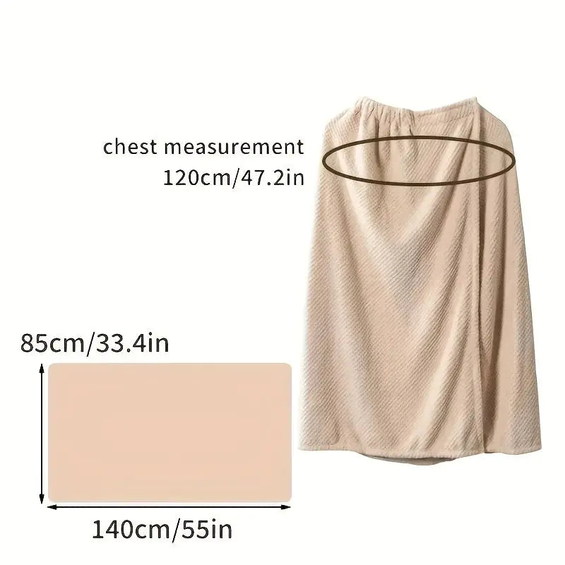 Women's Bathrobe Towel | Polyester Blend | Quick Dry Knit