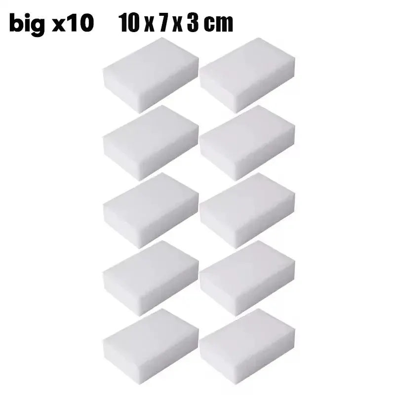 Melamine Magic Sponge | Square Cut | 100 X 60 Mm | 5 Or 50 Pack