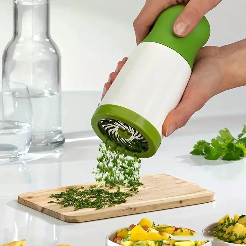 Manual Herb Grinder | Stainless Steel Blades | Multi Purpose Kitchen