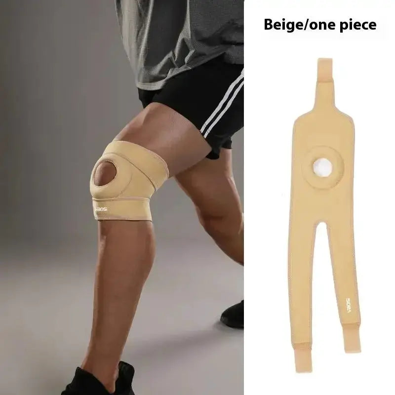 Adjustable Open Patella Knee Brace | Velcro Fastener | Anti-slip Support