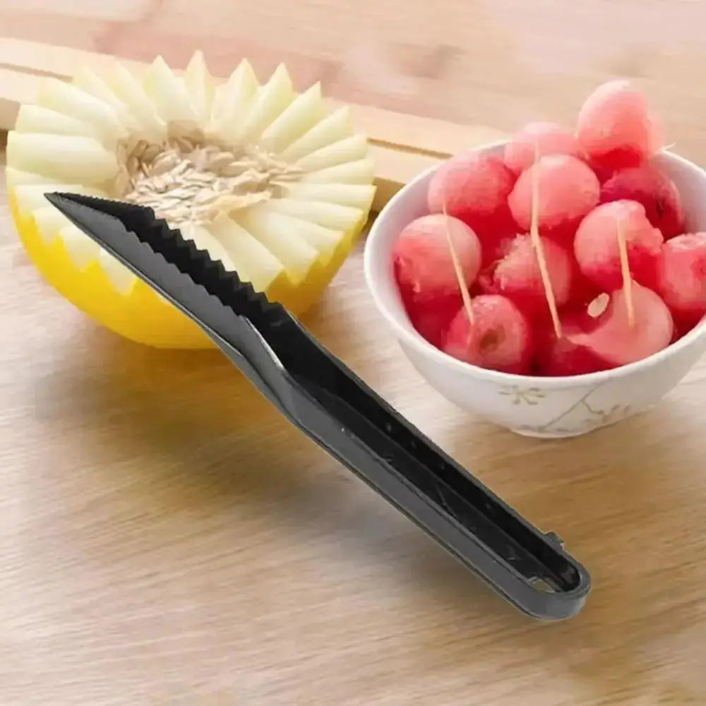 Spiral Vegetable Slicer | Stainless Steel Blade | Non Slip Handle | Black