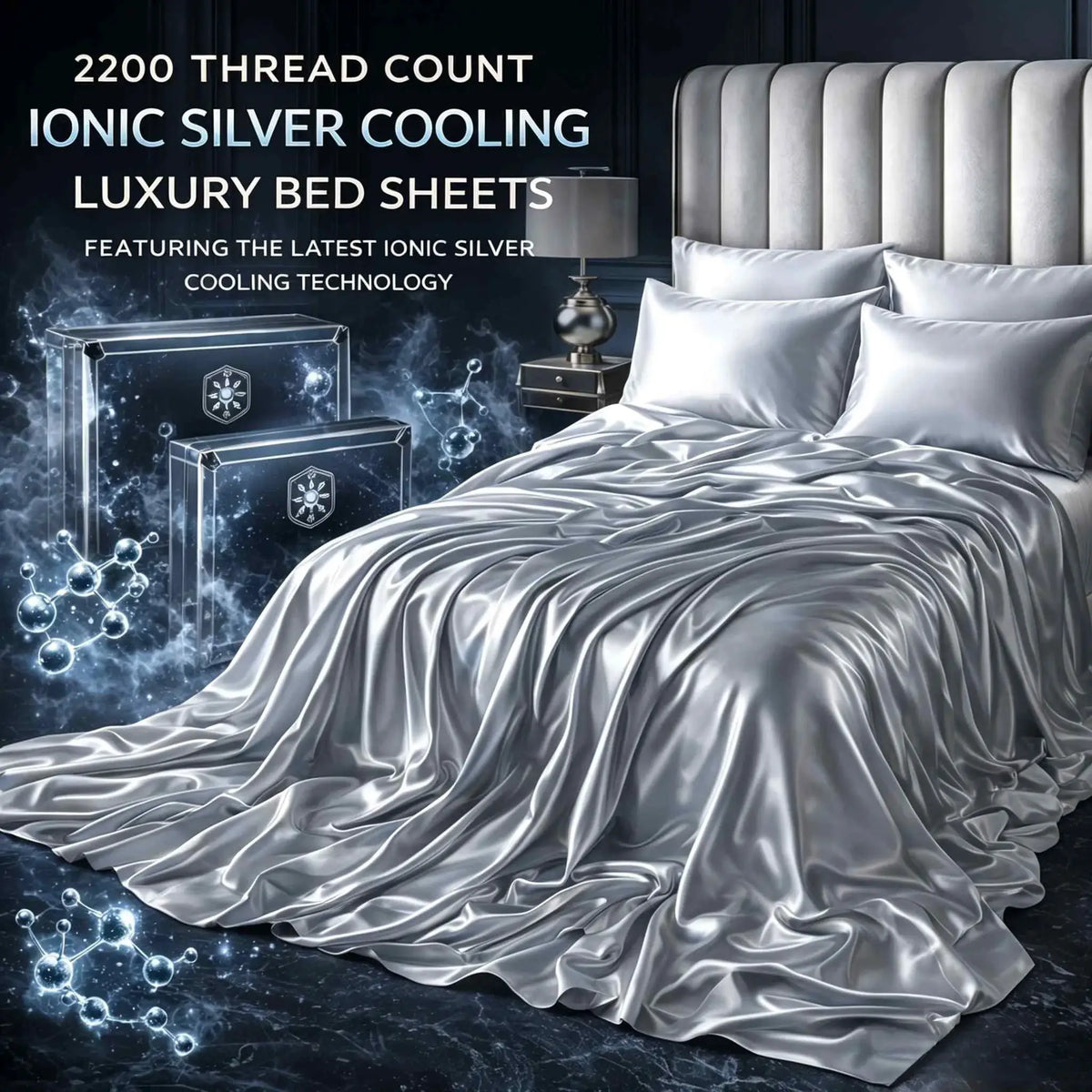 Satin Bedding Set | Tencel Fabric | Smooth Washed | 4 Piece Set