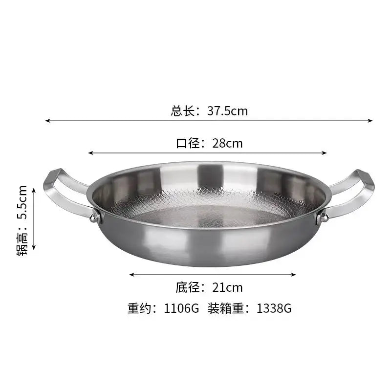 Fry Pan | Titanium Hammer Texture | Non Stick | One Piece