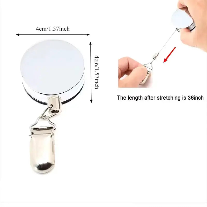 Retractable Towel Rack | Self-Adhesive Wall Mount | No Drilling | One Size