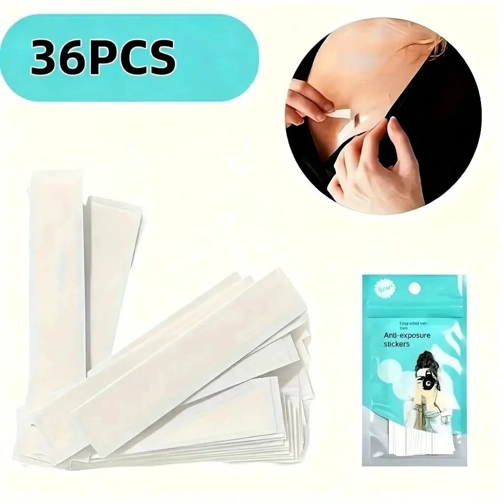 Fashion Tape | Double Sided Adhesive | Invisible Finish | 36 Piece Pack