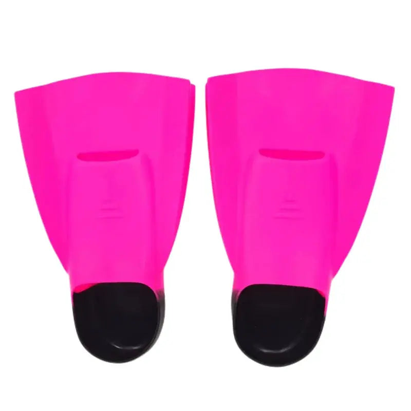 New Swimming Fins To Assist Swimming Flippers Freestyle Training Silicone Short Feet Flippers Children Adult Diving Equipment from PriceLows™