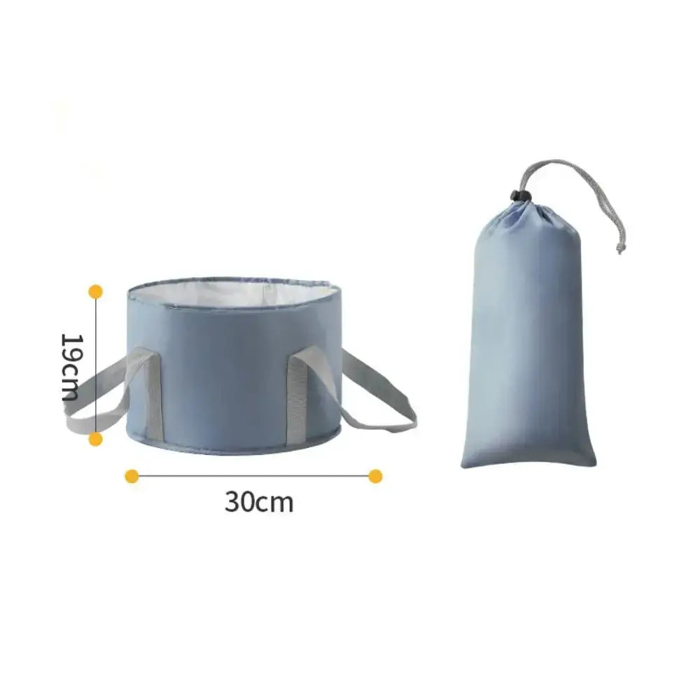 Foldable Foot Bath Tub | 5 Layer Thick Fabric | Large Capacity Portable Wash Basin For Travel And Spa Use