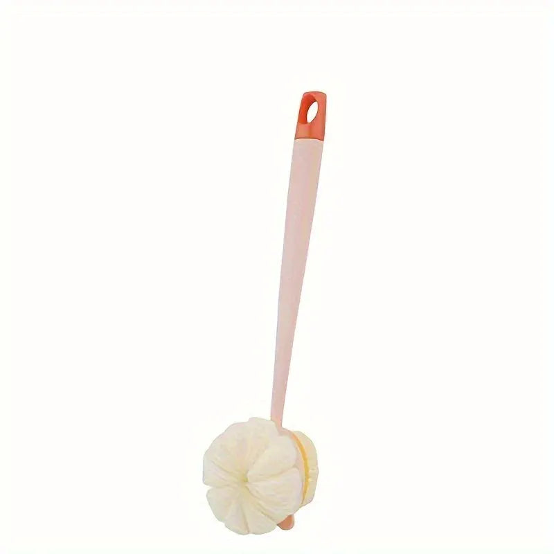 Bath Brush | Long Handle | Sponge Material | One Size