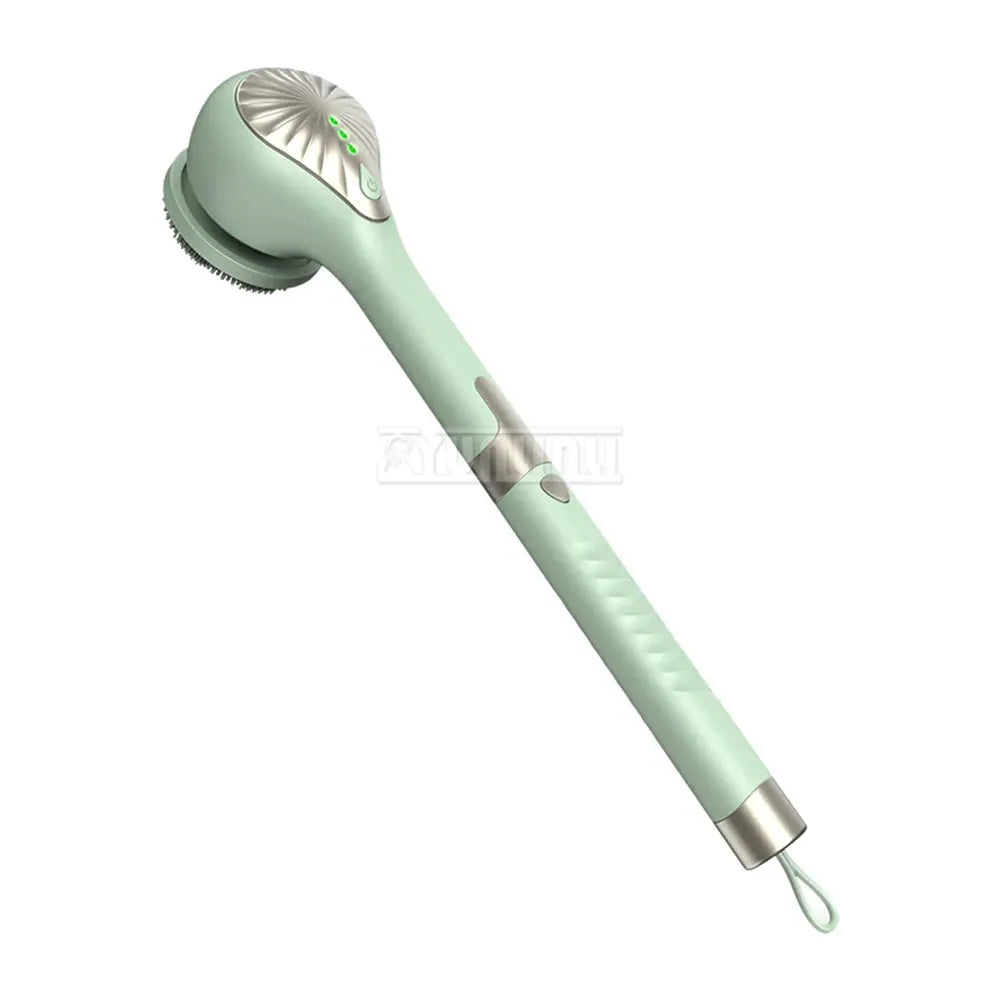 Electric Bath Brush | Vibration Massage | Waterproof Long Handle