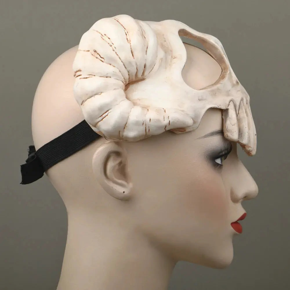 Anime Neliel Cosplay Mask | Thousand Year Blood War | Goat Horn | Adult Size