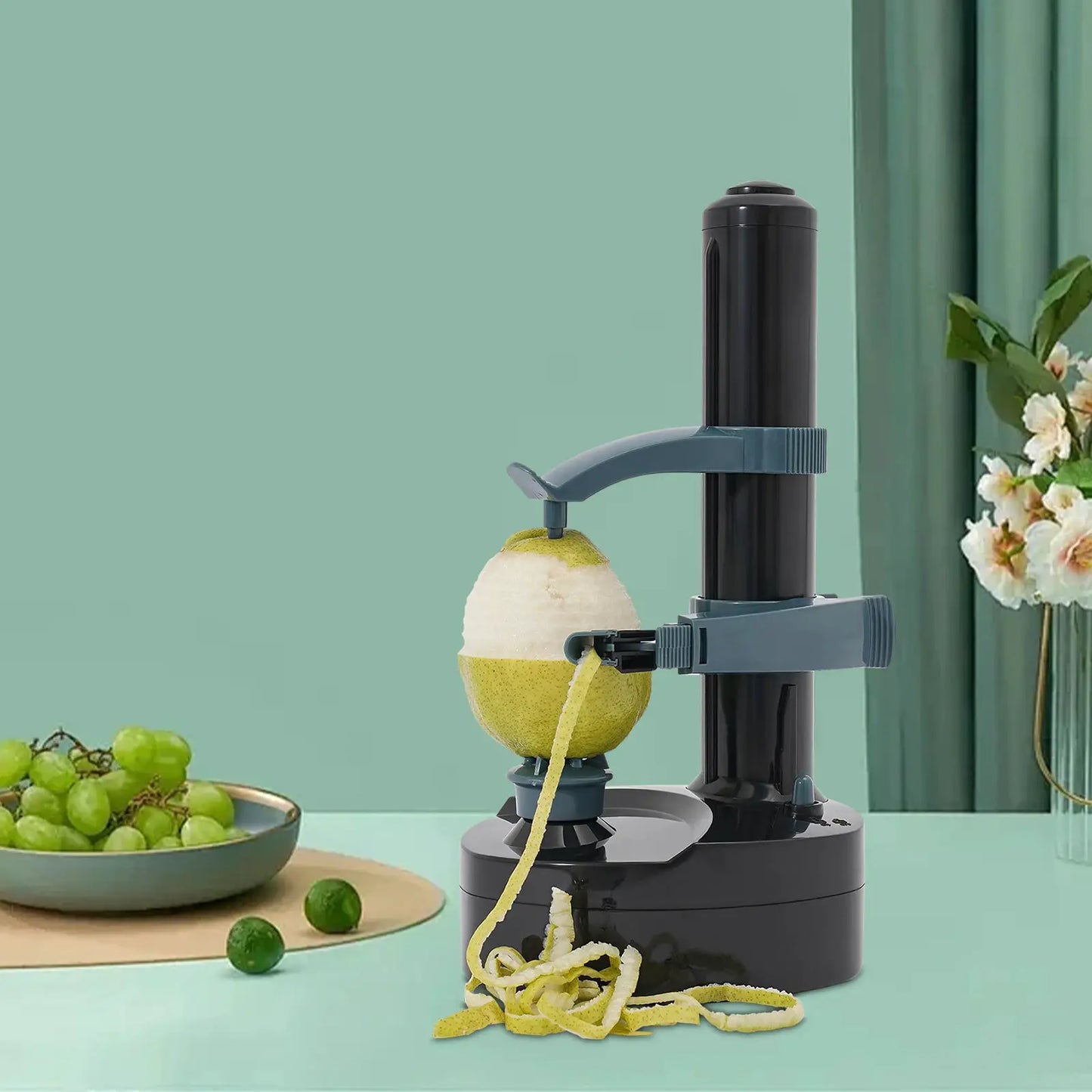 24W Kitchen Peeling Tool Electric Vegetable Peeler ABS Multifunctional Automatic Potato Apple Peeler Fruit Peeler Machine from PriceLows™