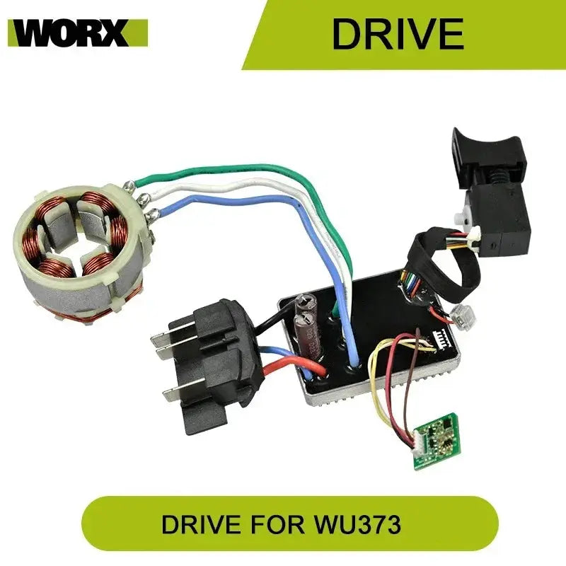 Orginal new Switch Driver motor reducer casing toothed wheel shell chuck parts for WORX WU373 Electric screwdriver from PriceLows™