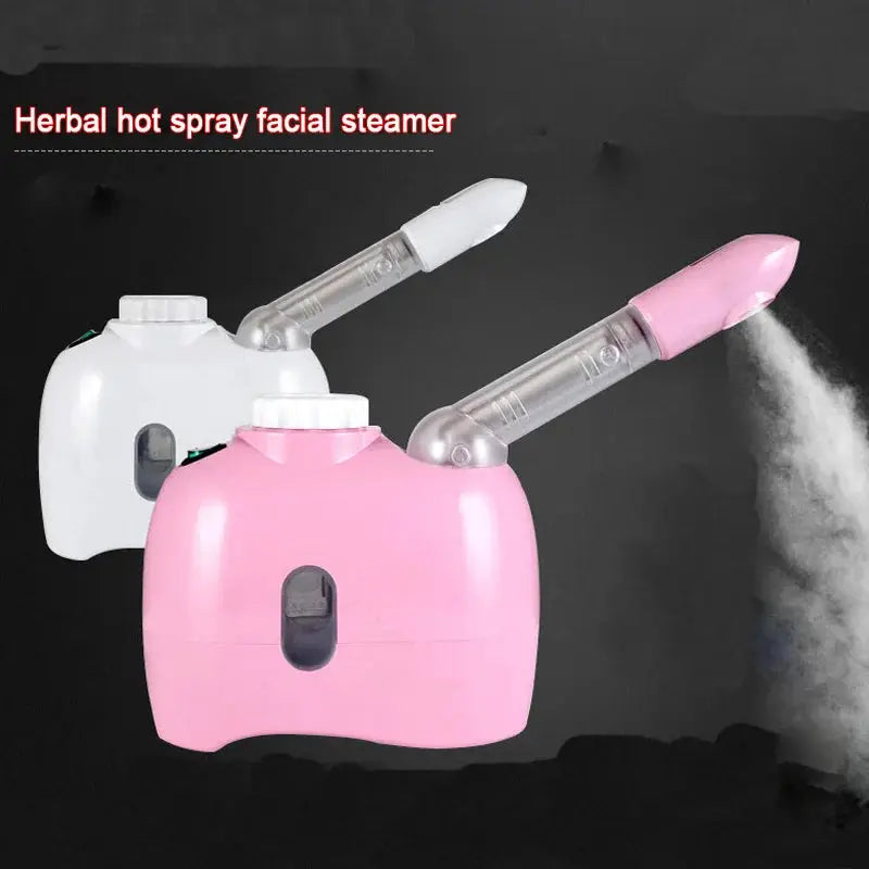 Facial Steamer | 3 Functions | White Pink Red
