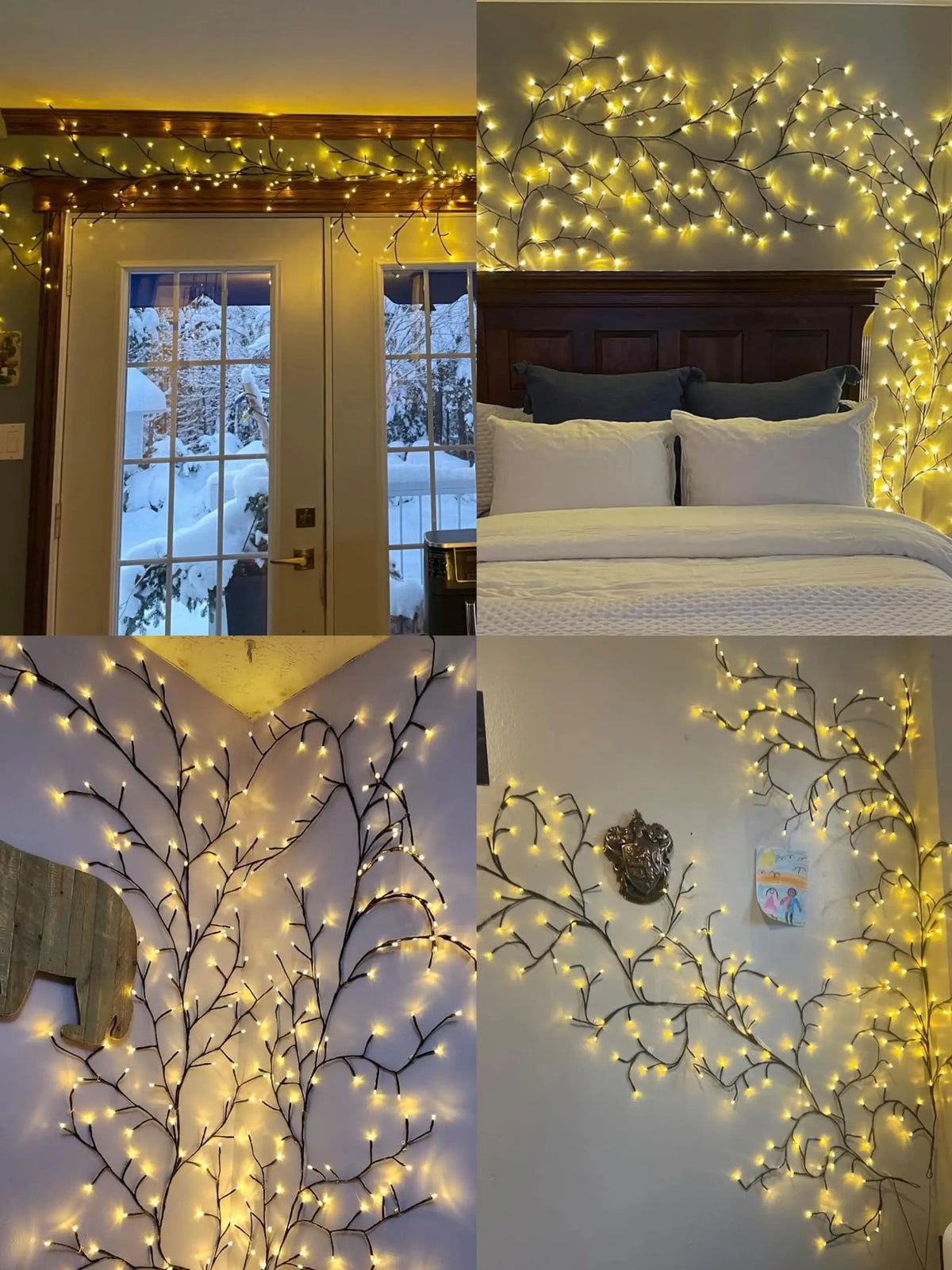 LED Tree Branch Lamp | 96 LEDs | 8 Lighting Modes | Dimmable
