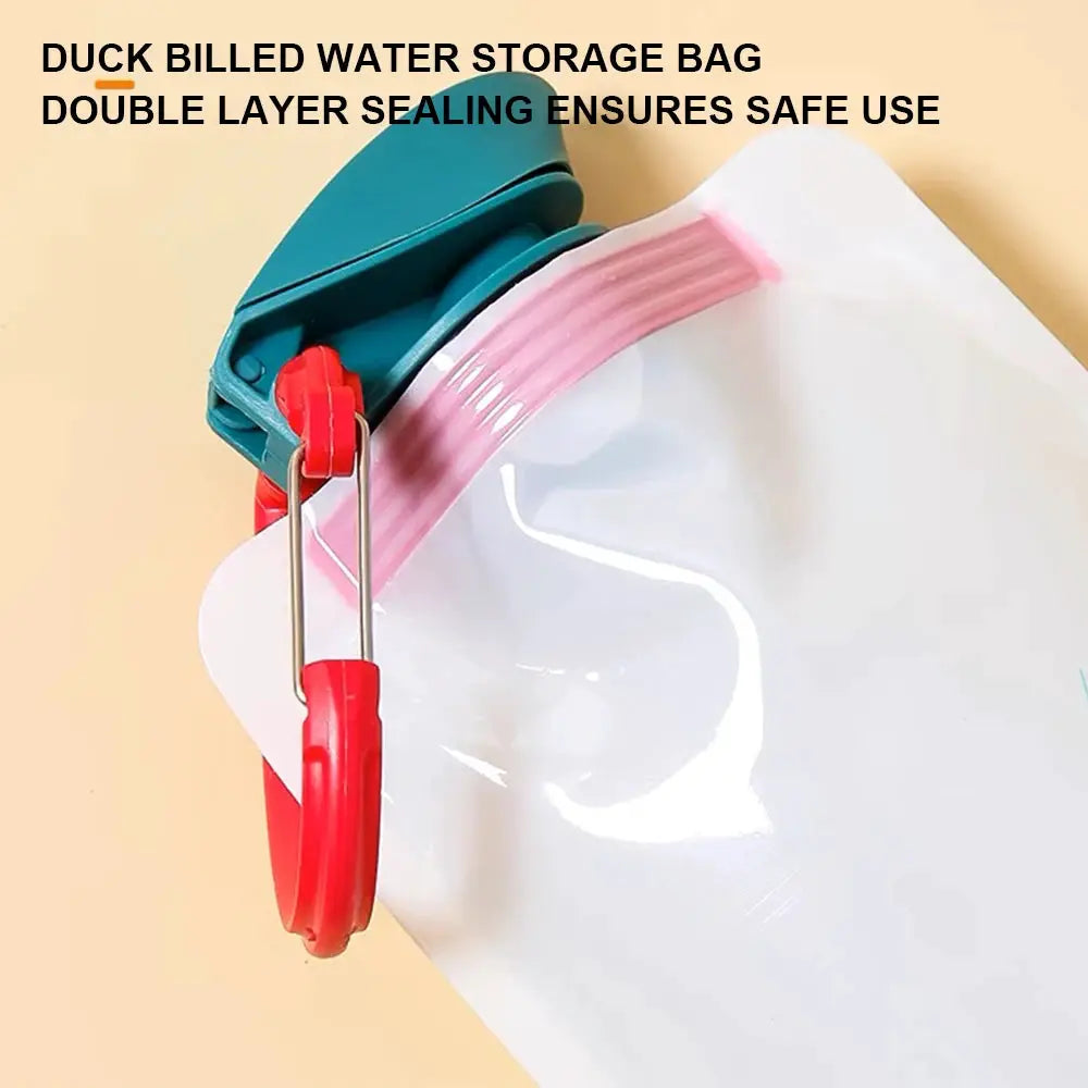 Outdoor Cycling Sports Water Bottle - Mountaineering Portable Water Cup - PE Plastic Folding Water Bag - Gift Promotion Water from PriceLows™