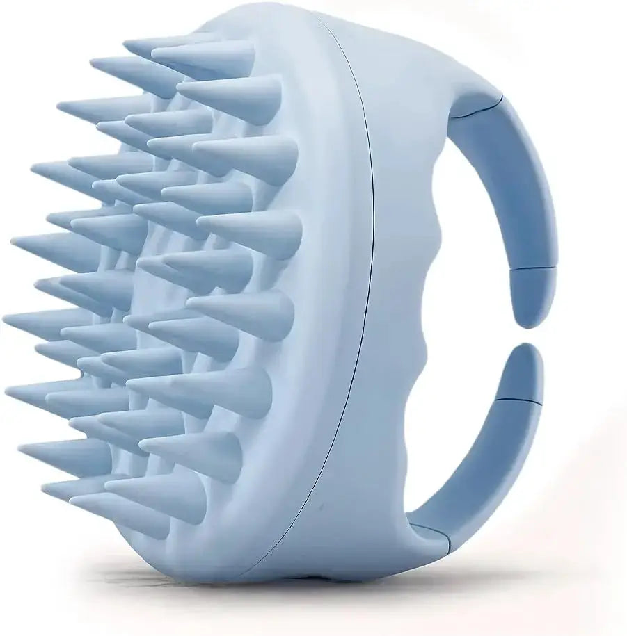 Scalp Massage Brush | Anti-Dandruff Exfoliator | Wet And Dry Use