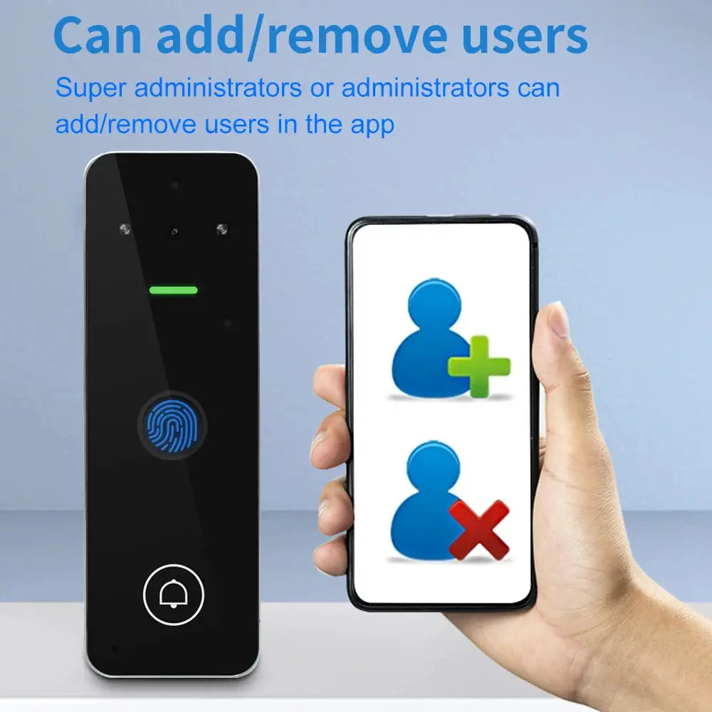 Video Intercom | Smart WiFi | Biometric | IP65 Metal Case