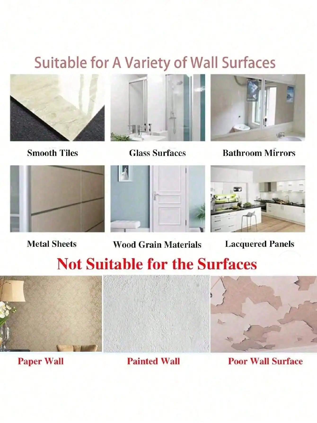 10pcs Heavy Duty Adhesive Wall Hooks, Sticky Wall Hangers, Damage-Free, Waterproof from PriceLows™