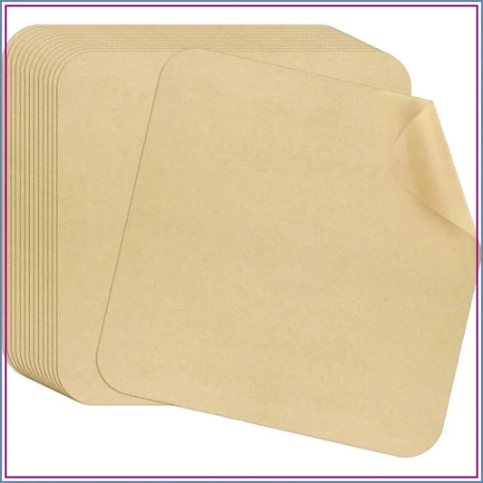 Air Fryer Parchment Paper Squares | 12 Inch | 100 Sheets | Unbleached