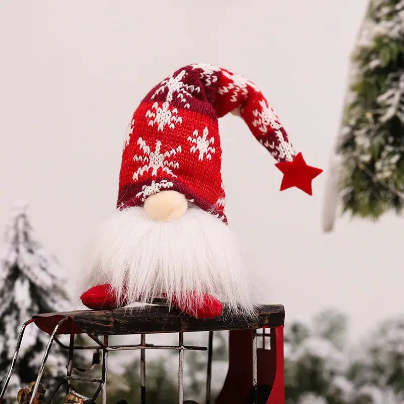 Christmas Elf Gnome | Internal LED Light | Soft Plush Body | 20Cm 30Cm Size