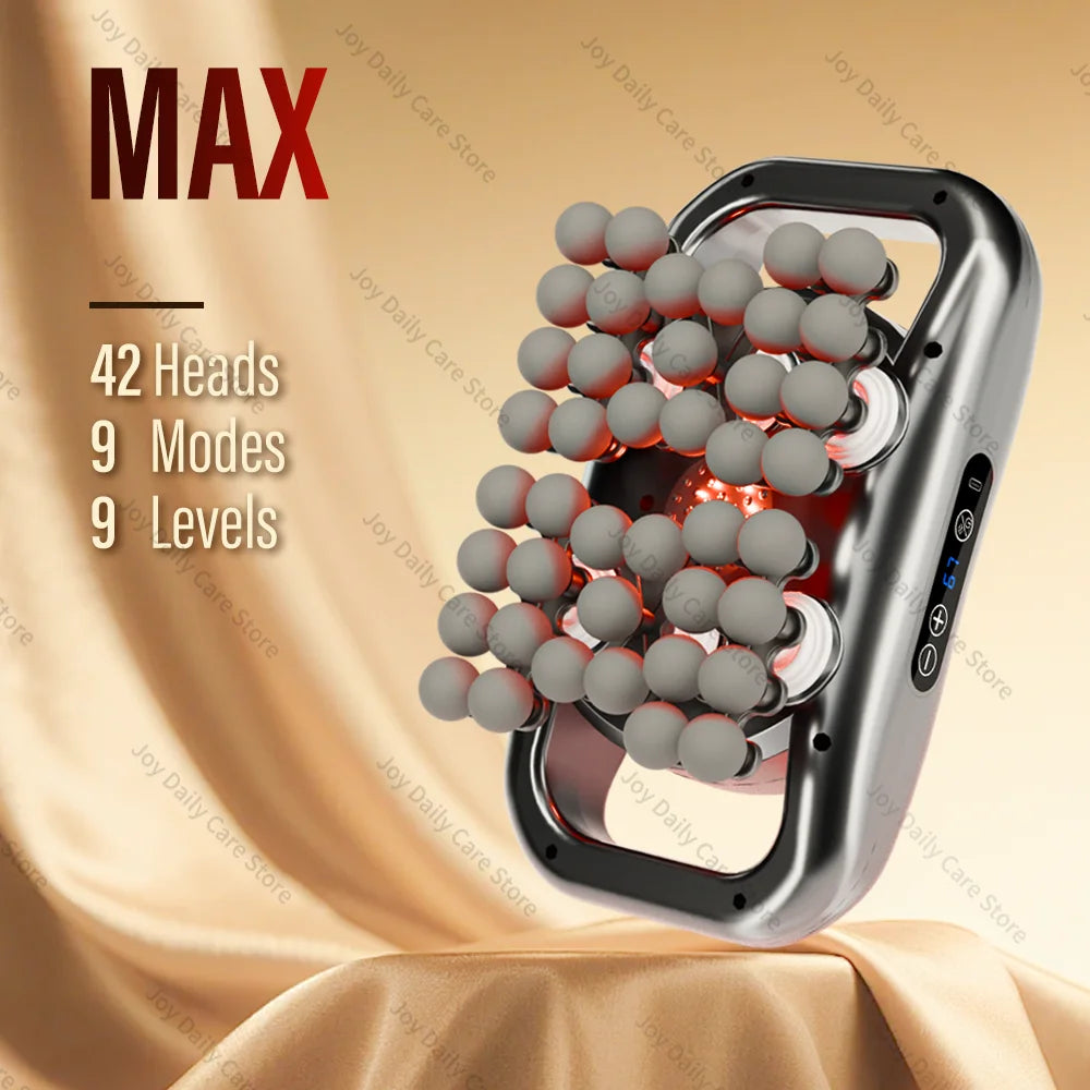 Wireless Massage Gun | 48 Attachments | 9 Speed Modes | For Full Body