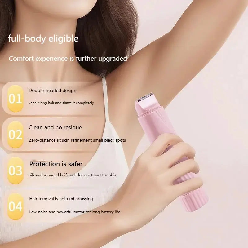 Electric Bikini Trimmer | Stainless Steel Blade | Water Rechargeable