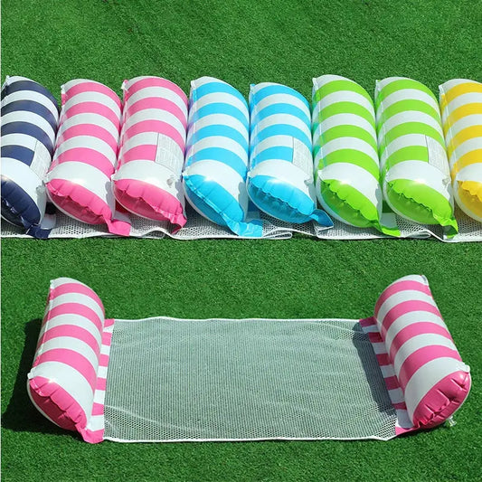 Pool Hammock Float | 4-in-1 Inflatable | Saddle Lounge Hammock Drifter | 1 Pack