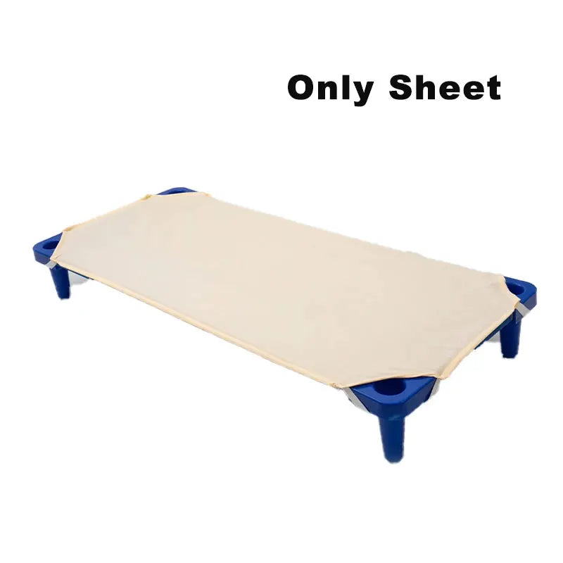 1PC Toddler Daycare Cot Sheets Breathable Solid Color Cots Fitted Sheet for Boy Girls Pre-School Naptime Cot Sheets Kids Bedding from PriceLows™