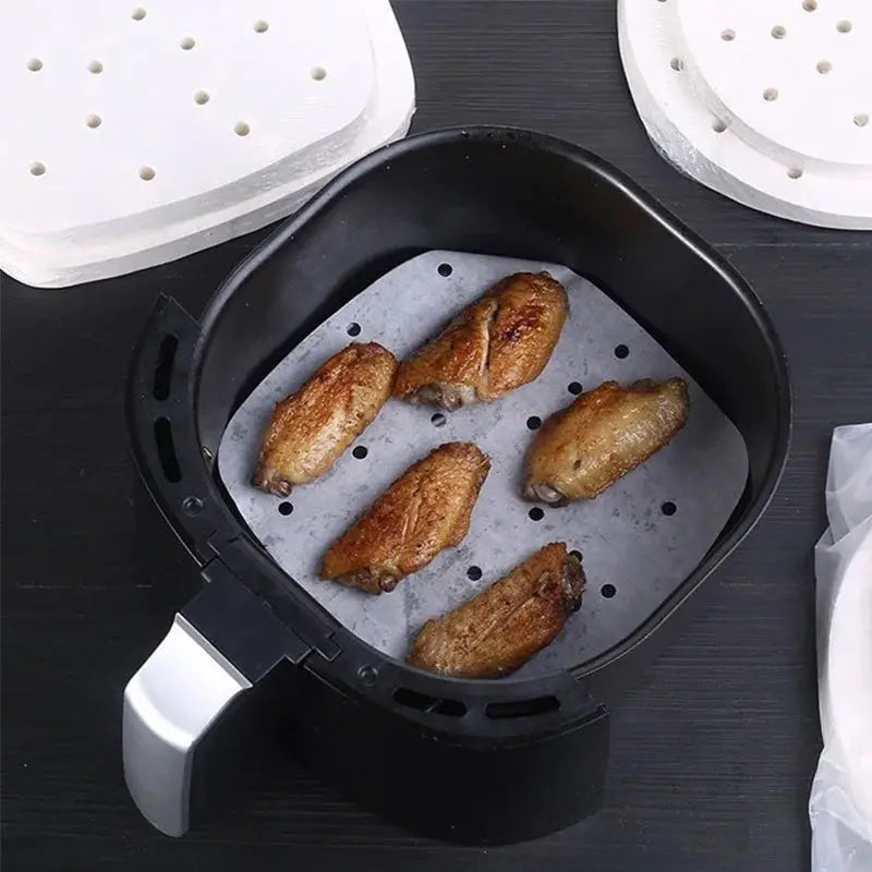 Bamboo Steamer Papers | Disposable | Non-Stick Liners | 50/100 Pcs