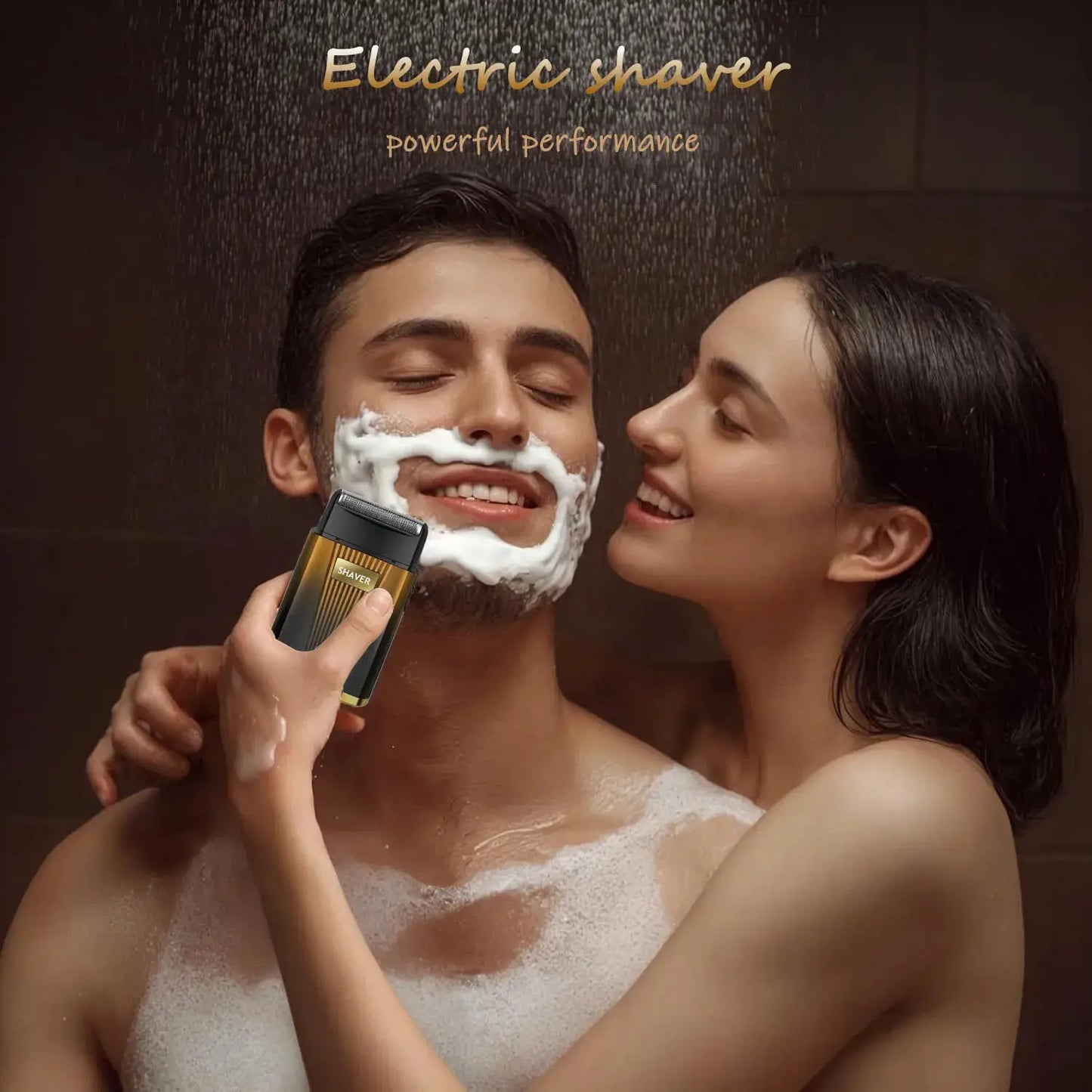 Electric Foil Shaver | Cordless Rechargeable | LED Display | Steel Blades