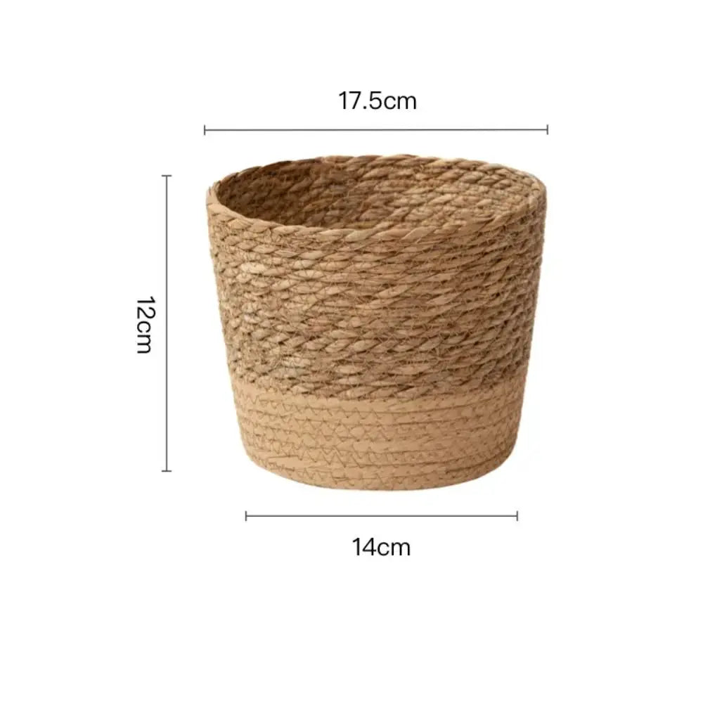 Fashion Rattan Woven Flower Pot Creative Flower Planters With Removable Legs Durable Hand Wove Plant Stand from PriceLows™