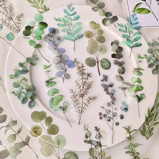 40 Pcs/pack Kawaii Creative flower plant Stickers hand tent DIY Stick Labels Scrapbooking Material Junk Journal Supplies from PriceLows™