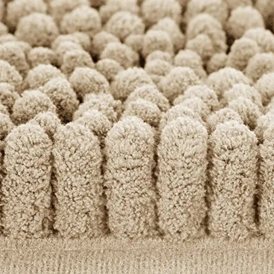 Striped Bathroom Rug Set 3 Pieces Ultra Soft, Non Slip Chenille Toilet Mat, Absorbent Plush Shaggy Bath Mats for Bathroom, Bedr from PriceLows™