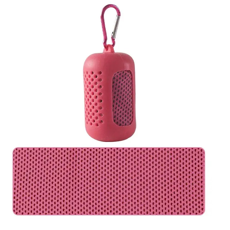 Cooling Towel | Microfiber Fabric | Instant Refresh | Compact Pouch