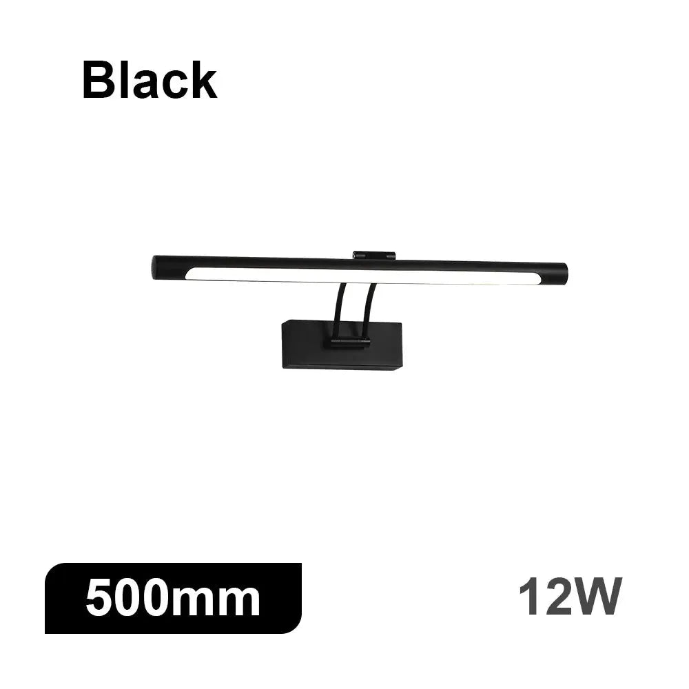 Modern Interior Wall Lamp 80 100cm Led Apply wall light Black Silver Bathroom Lighting Wall Mounted Picture Light Wall Sconce from PriceLows™