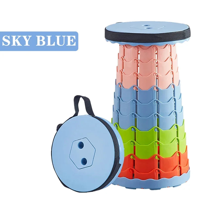 Camping Chair | Telescopic Folding | 24.5x45x6 cm | Nylon ABS