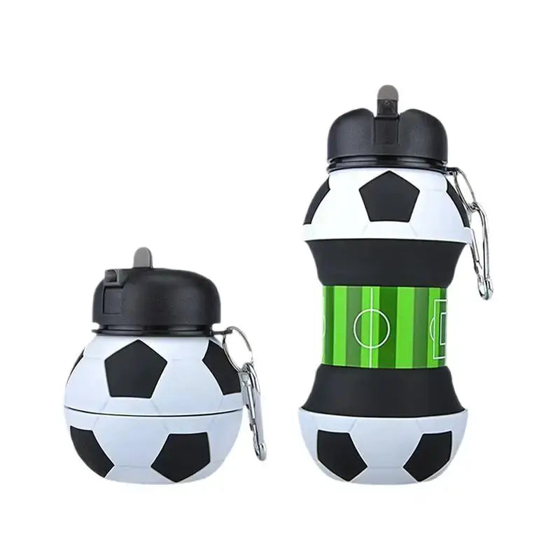 Kids Fold Water Bottle Cup with Leakproof Lid Portable School Sports Outdoor Collapsible Drink MugHotsale from PriceLows™