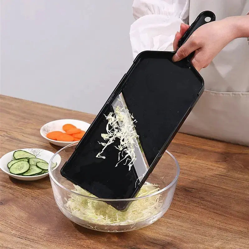 Manual Vegetable Slicer | Stainless Steel Blade | Handheld Design