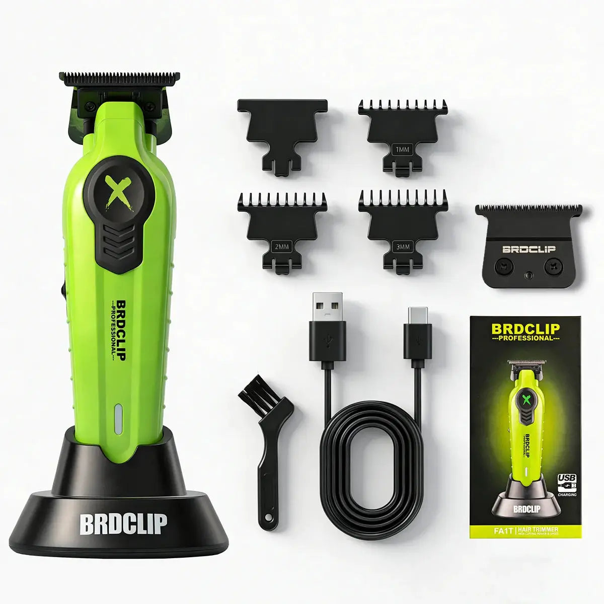 Hair Clipper Kit | 90 Min Battery Life | Stainless Steel Blades | FA1C FA1T FA1S