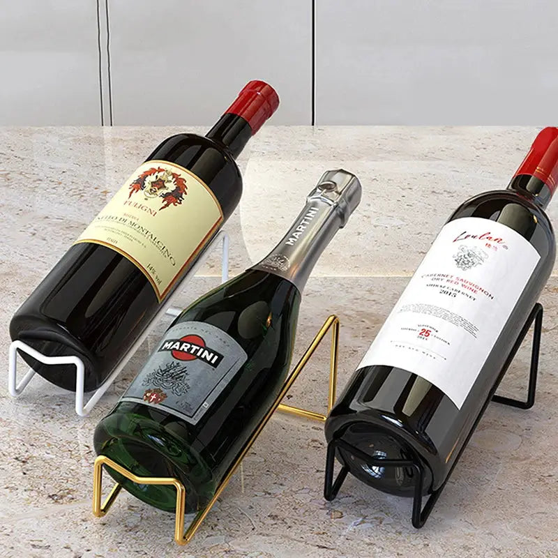 NEW 1 Pack Wine Bottle Rack Countertop Wine Bottle Display Rack Wine Storage Rack Simple Home Counter Decoration from PriceLows™