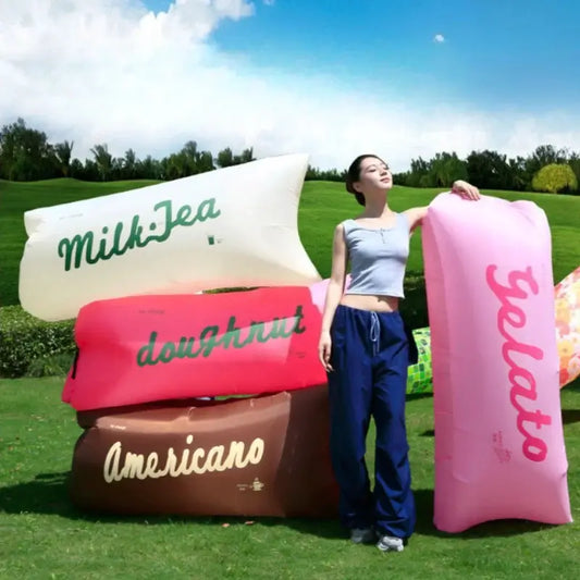 Outdoor Portable Inflatable Sofa Foldable Beach Park Inflatable Bed Grassland Music Festival Camping Supplies Birthday Gift from PriceLows™