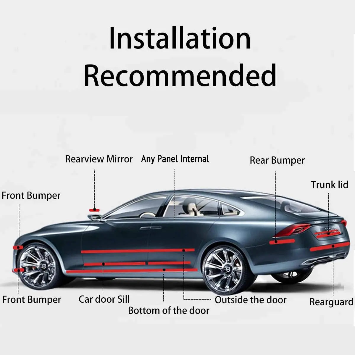 Carbon Fiber Car Body Vinyl Wrap Matte Accessories Glossy Black Sticker 3D 4D 5D 6D Auto Foil Cover Mirror Door Film Inner Out from PriceLows™