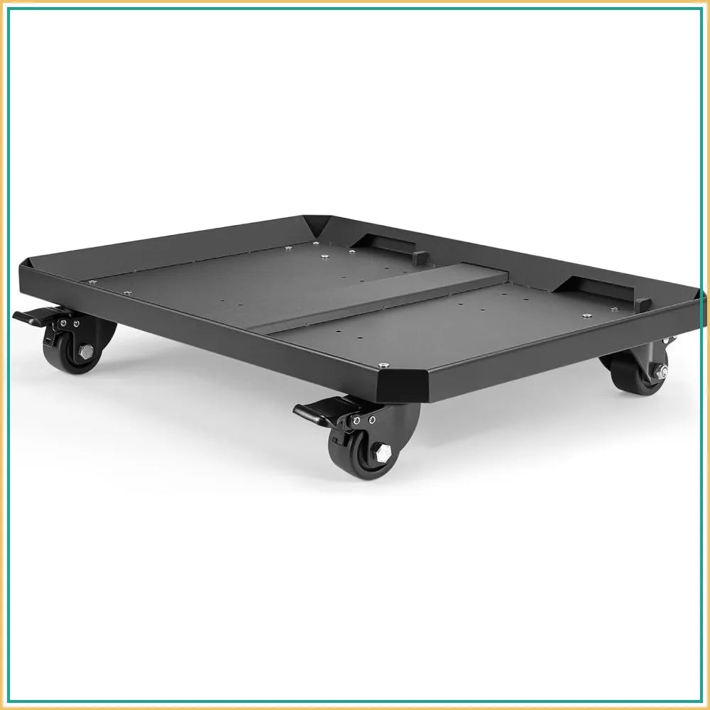 Heavy Duty Tool Box Dolly for ToughBuilt StackTech, Carbon Steel Cart Base with 4 Locking Wheels, Mobile Tool Storage for Garage & Jobsite from PriceLows™