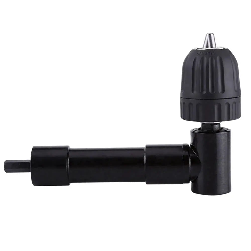 90 Degree Right Angle Keyless Chuck Impact Drill Adapter Electric Power Cordless Drill Attachment Angle Adaptor MAX/ 25N*m from PriceLows™