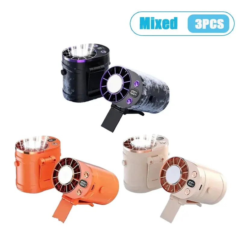 Waist Worn Portable Air Conditioner | 5W Low Power | Ice Pack Cooling | 1-3 Pack
