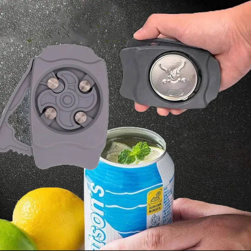 Can Opener | Smooth Edge Safe Design | Portable Kitchen Bar Gadget | 1 Piece