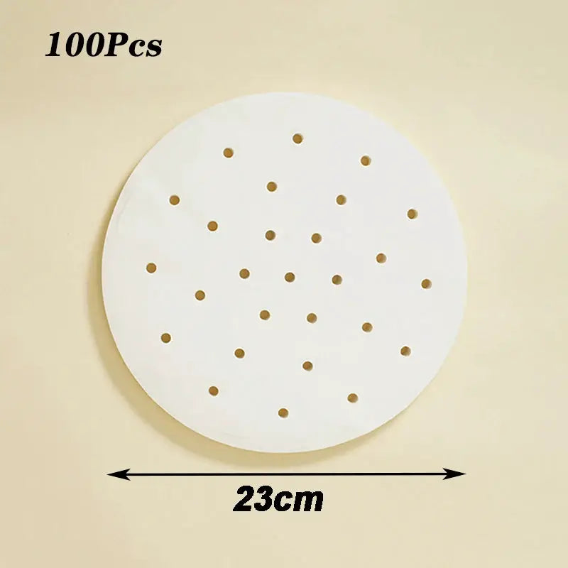 Bamboo Steamer Papers | Disposable | Non-Stick Liners | 50/100 Pcs