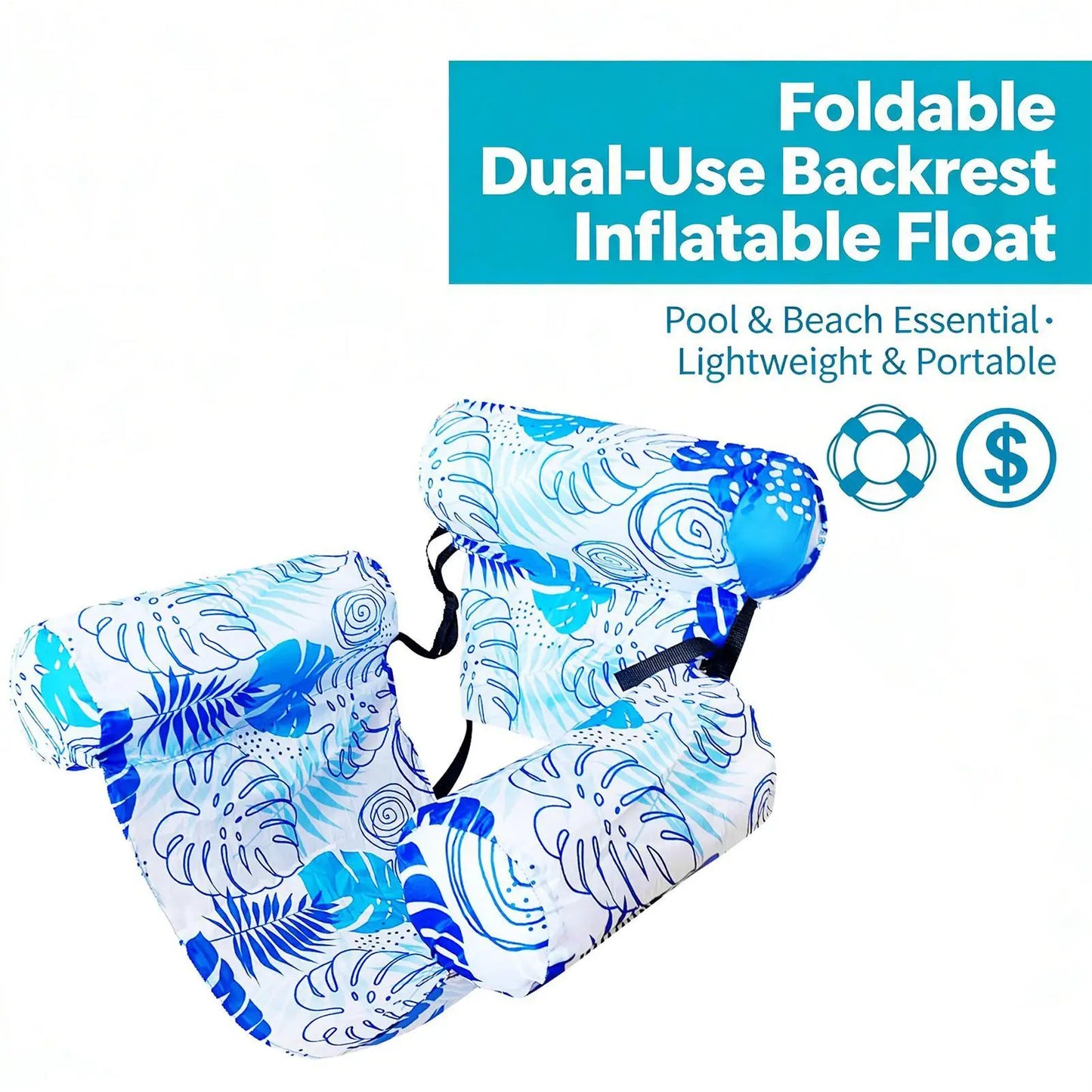 Inflatable Pool Float | Adult Size Hammock | Pool Lounge | Versatile